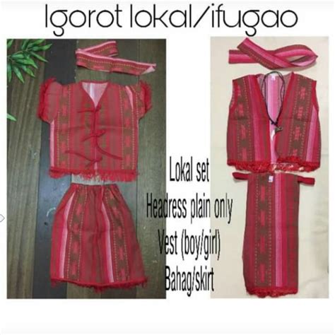 Tawag sa kasuotan ng mga igorot .